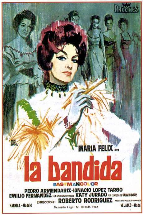 La Bandida (1962) movie poster