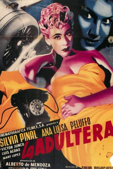 La adúltera (1956) movie poster