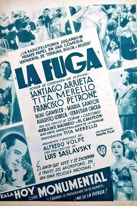 La fuga (1937) movie poster