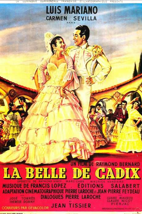 La belle de Cadix (1953) movie poster