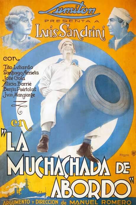 La muchachada de a bordo (1936) movie poster