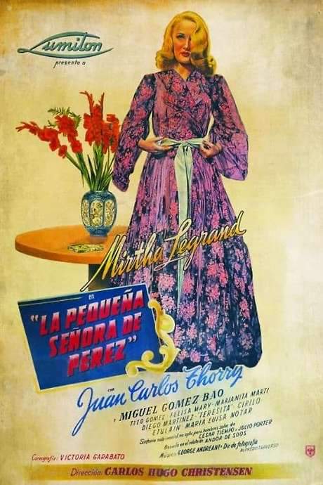 La pequeña señora de Pérez (1944) movie poster