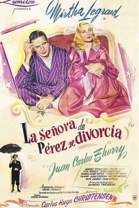 La señora de Pérez se divorcia (1945) movie poster