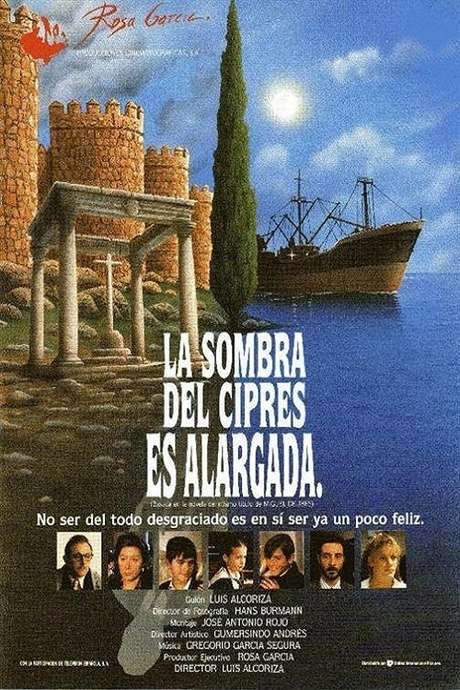La sombra del ciprés es alargada (1990) movie poster