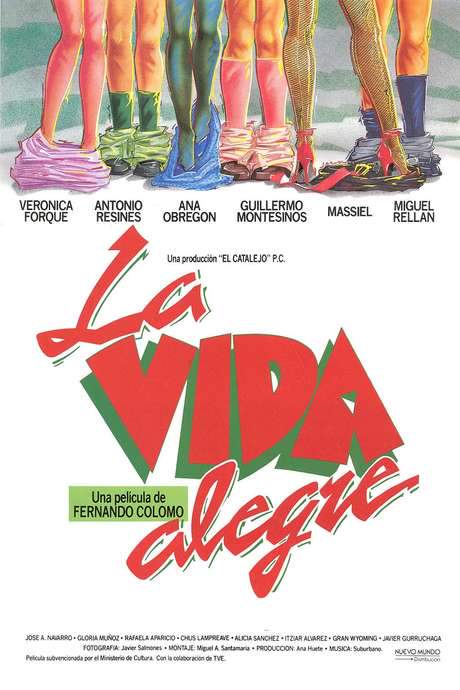 La vida alegre (1987) movie poster