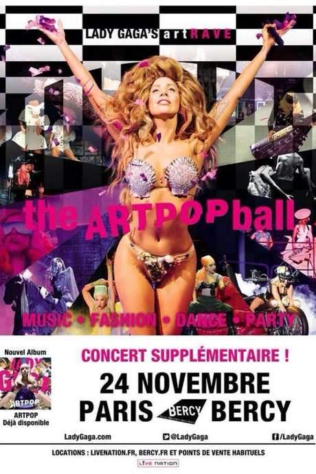 Lady Gaga’s artRAVE - The ARTPOP Ball (2014) movie poster