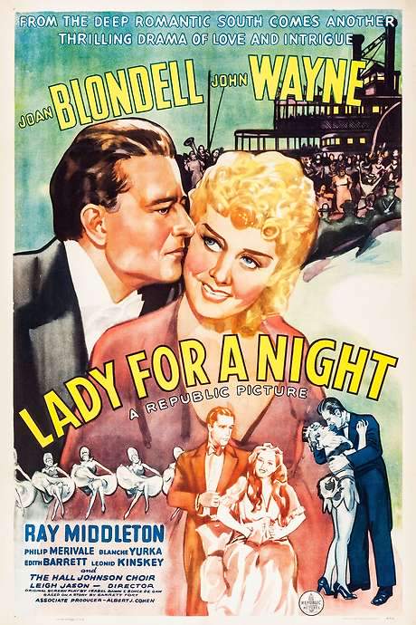 Lady for a Night (1942) movie poster