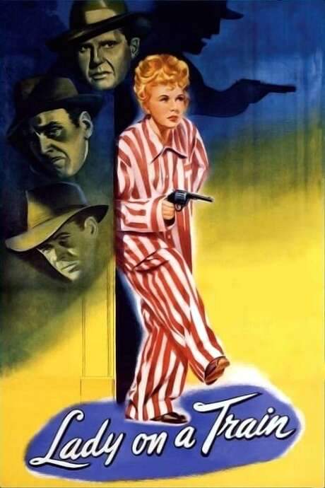 Lady on a Train (1945) movie poster