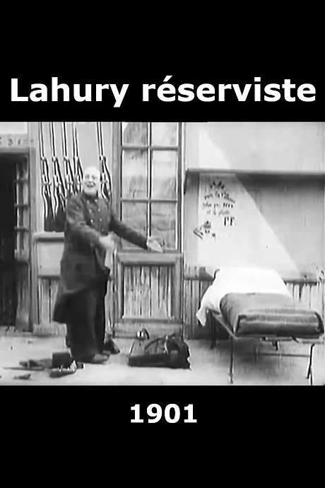 Lahury réserviste (1901) movie poster