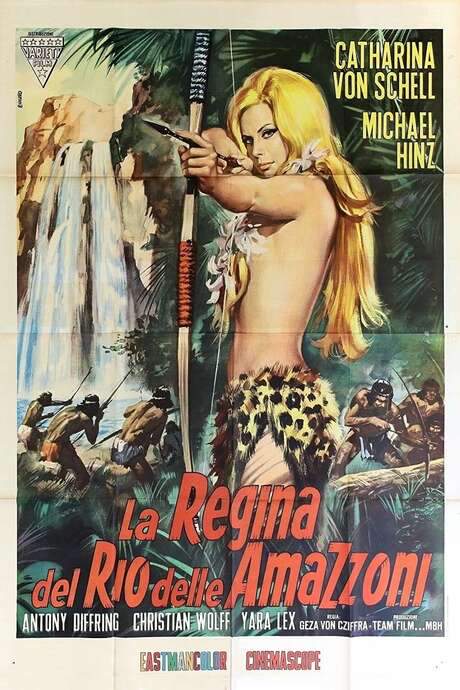 Lana: Queen of the Amazons (1964) movie poster