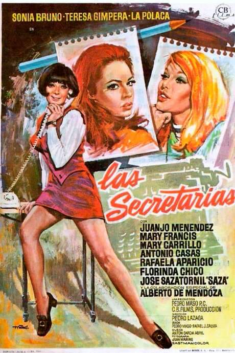 Las secretarias (1968) movie poster