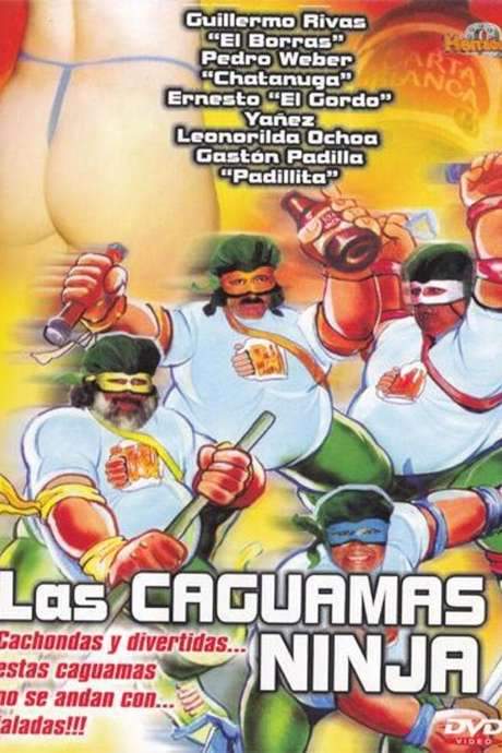 Las caguamas ninja (1991) movie poster