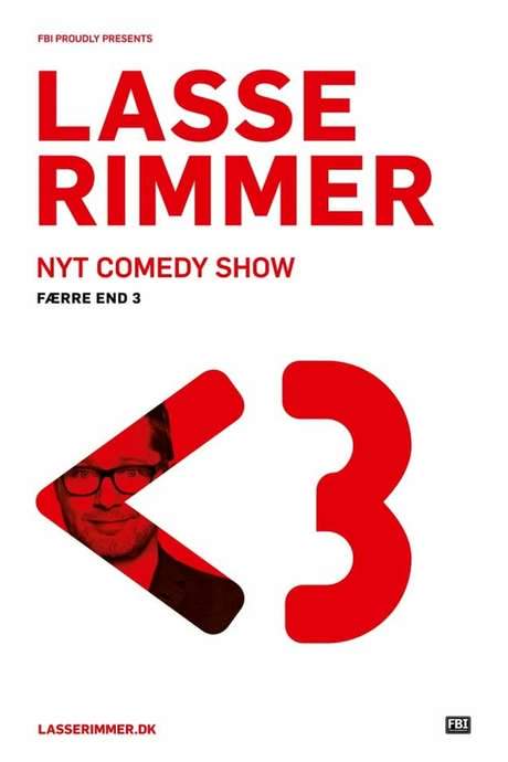 Lasse Rimmer: Færre end 3 (2019) movie poster