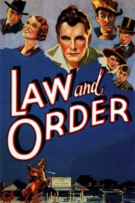 Law and Order (1932) movie poster