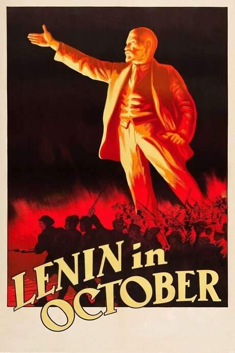 Lenin in October (1937) movie poster