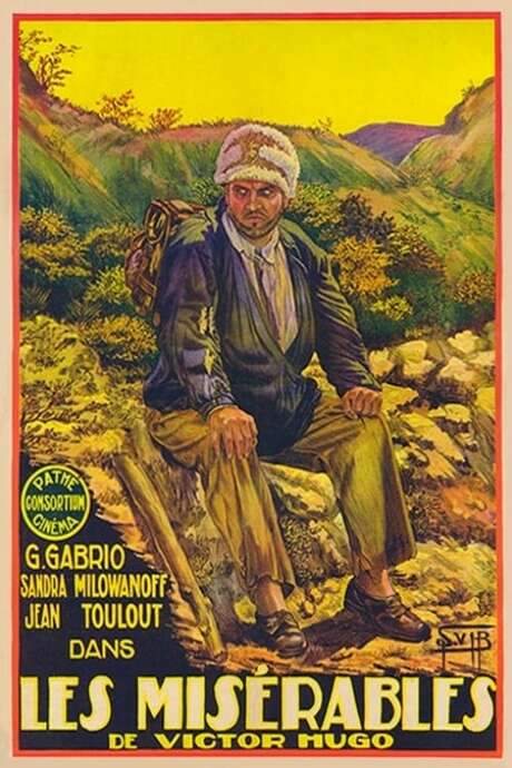 Les Misérables (1925) movie poster