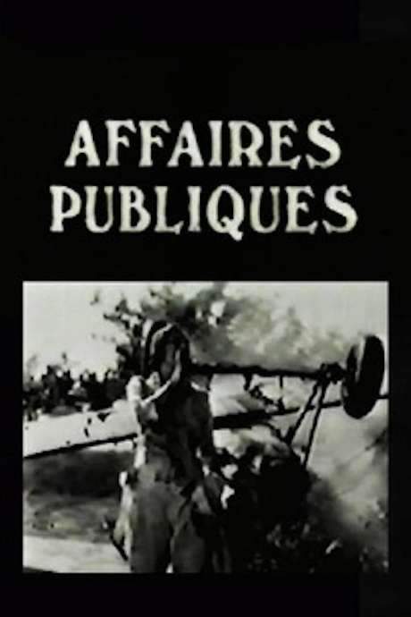 Les Affaires publiques (1934) movie poster