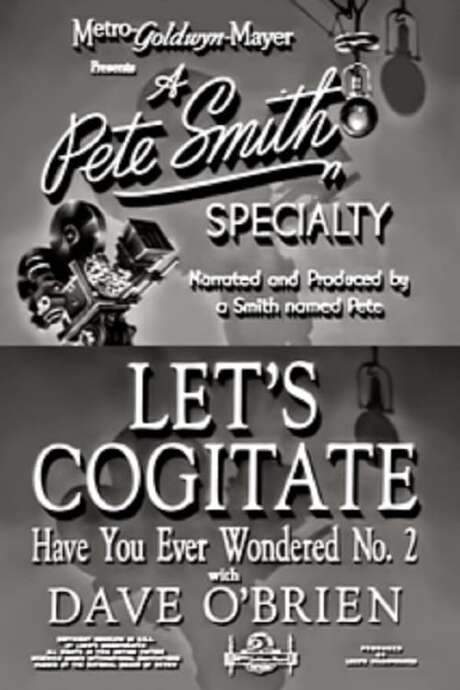 Let’s Cogitate (1948) movie poster