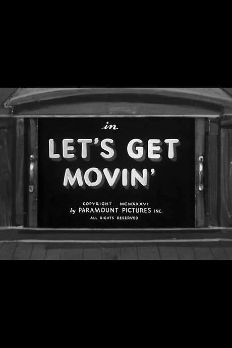 Let’s Get Movin’ (1936) movie poster