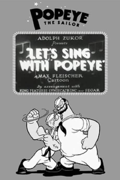 Let’s Sing with Popeye (1934) movie poster