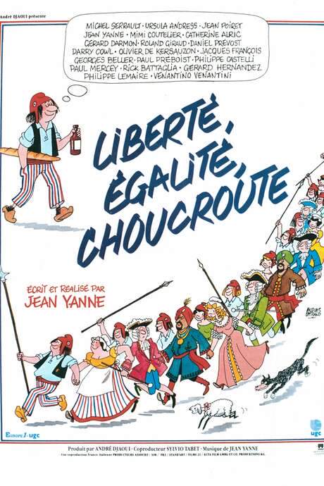 Liberté, égalité, choucroute (1985) movie poster