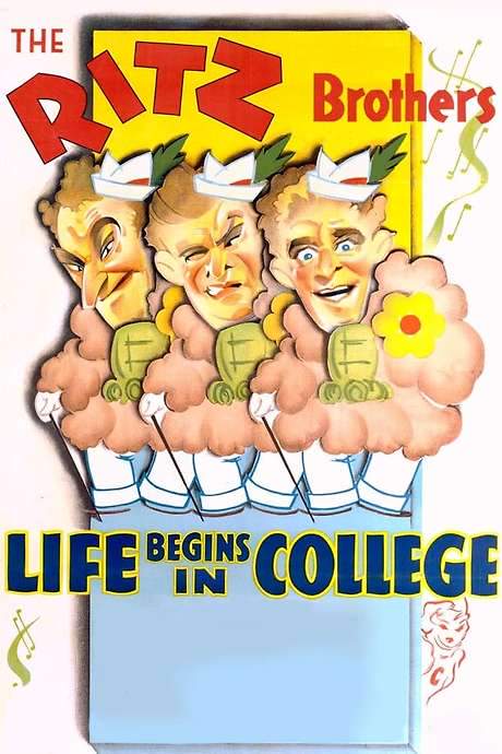 Life Begins in College (1937) movie poster