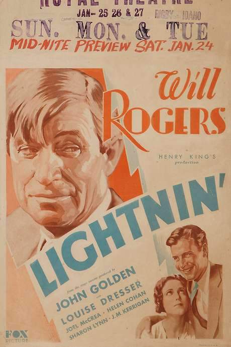 Lightnin’ (1930) movie poster