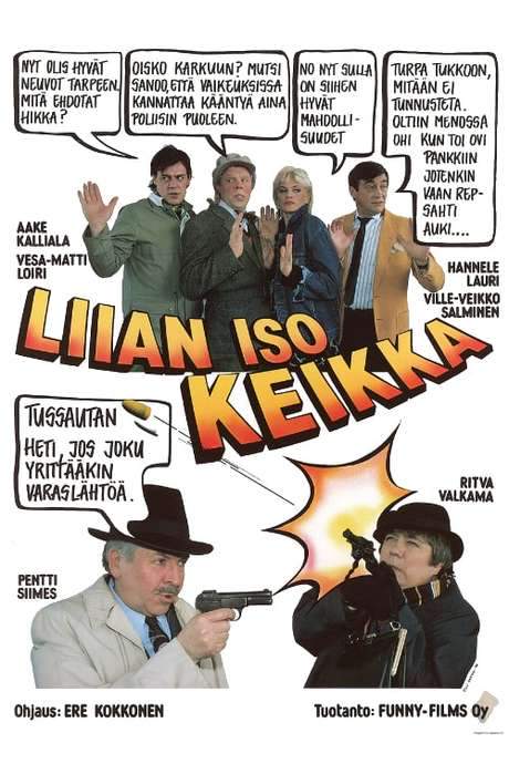 Liian iso keikka (1986) movie poster