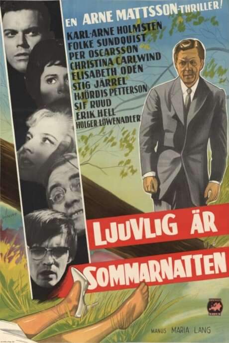 Ljuvlig är sommarnatten (1961) movie poster