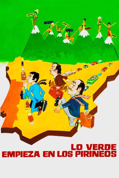 Lo verde empieza en los Pirineos (1973) movie poster