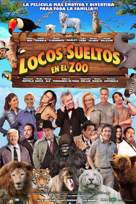 Locos sueltos en el zoo (2015) movie poster