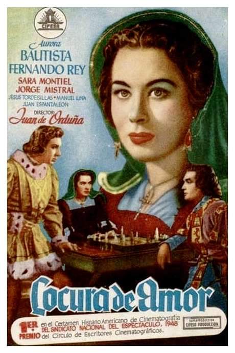 Locura de amor (1948) movie poster
