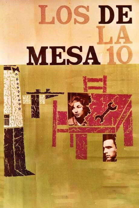 Los de la mesa 10 (1960) movie poster