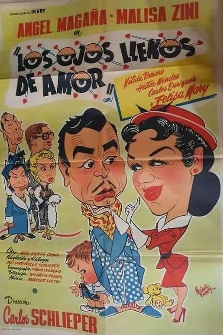 Los ojos llenos de amor (1954) movie poster