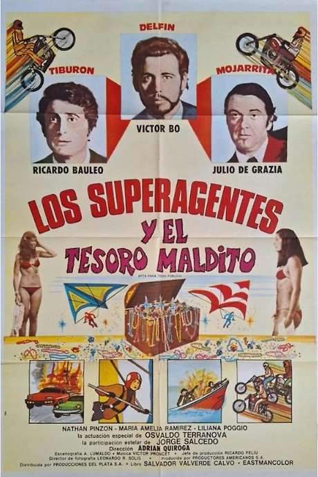 Los superagentes y el tesoro maldito (1978) movie poster