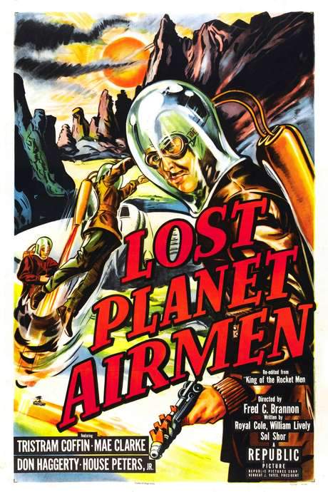 Lost Planet Airmen (1951) movie poster