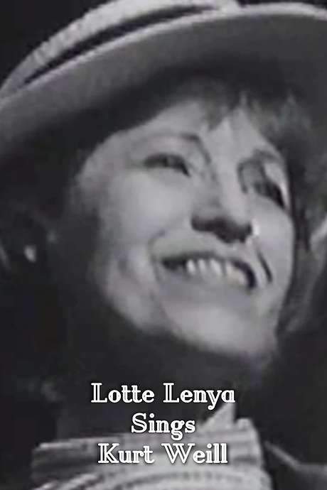 Lotte Lenya Sings Kurt Weill (1961) movie poster