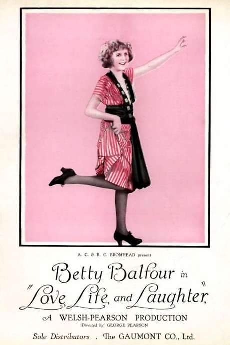 Love, Life and Laughter (1923) movie poster