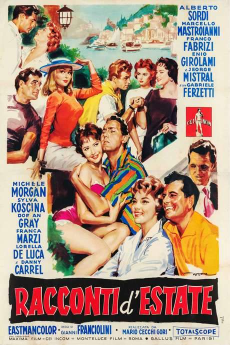 Love on the Riviera (1958) movie poster