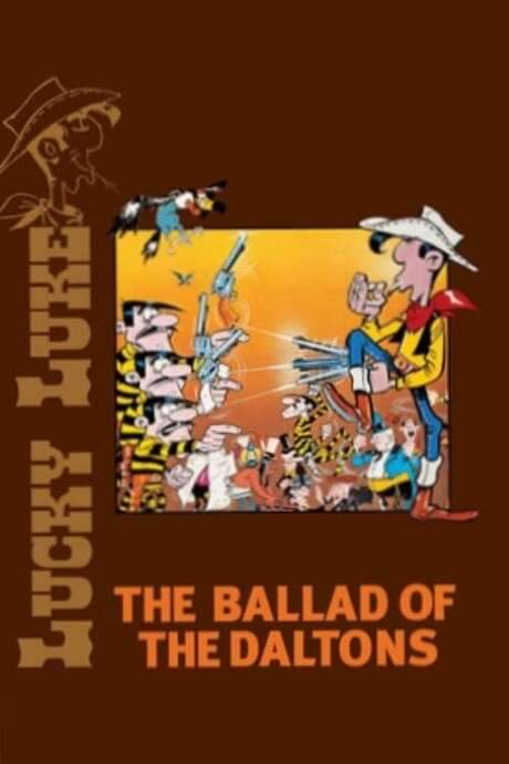 Lucky Luke: The Ballad of the Daltons (1978) movie poster