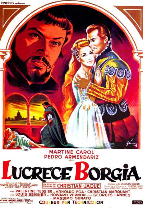 Lucrèce Borgia (1953) movie poster
