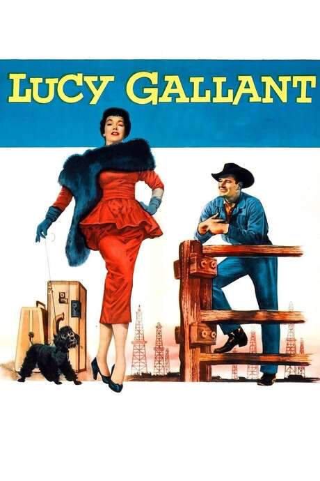 Lucy Gallant (1955) movie poster