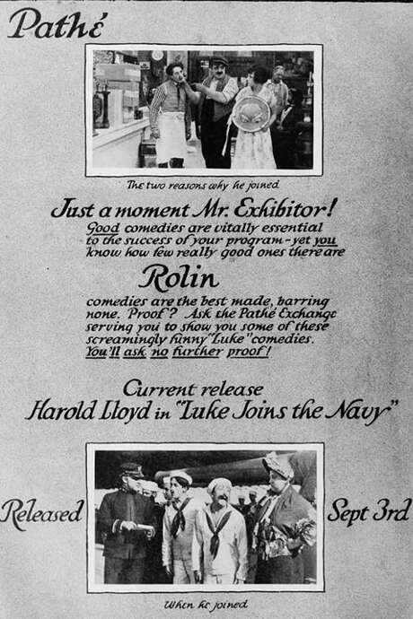 Luke Joins the Navy (1916) movie poster