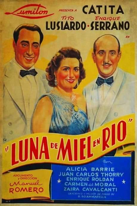 Luna de miel en Río (1940) movie poster