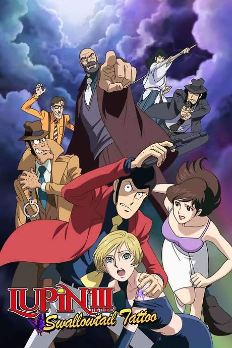 Lupin the Third: Swallowtail Tattoo (2004) movie poster