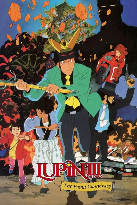 Lupin the Third: The Fuma Conspiracy (1987) movie poster