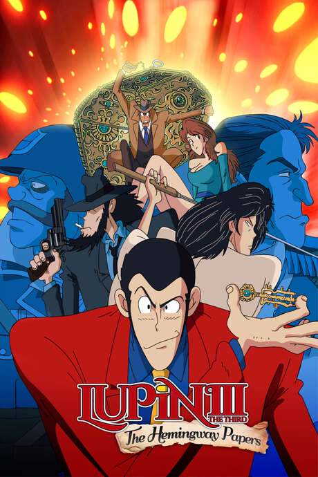 Lupin the Third: The Hemingway Papers (1990) movie poster