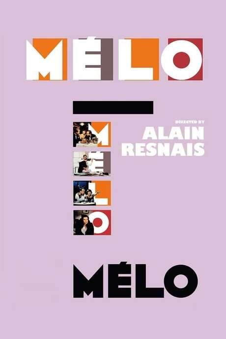 Mélo (1986) movie poster