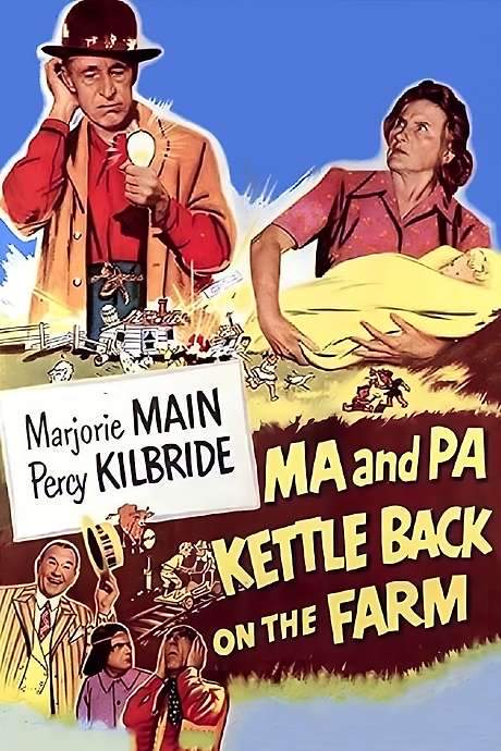 Ma and Pa Kettle Back on the Farm (1951) movie poster