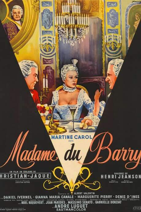 Madame du Barry (1954) movie poster